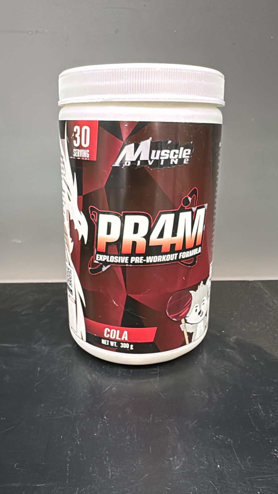 Muscle Divine PR4M Cola - 300g
