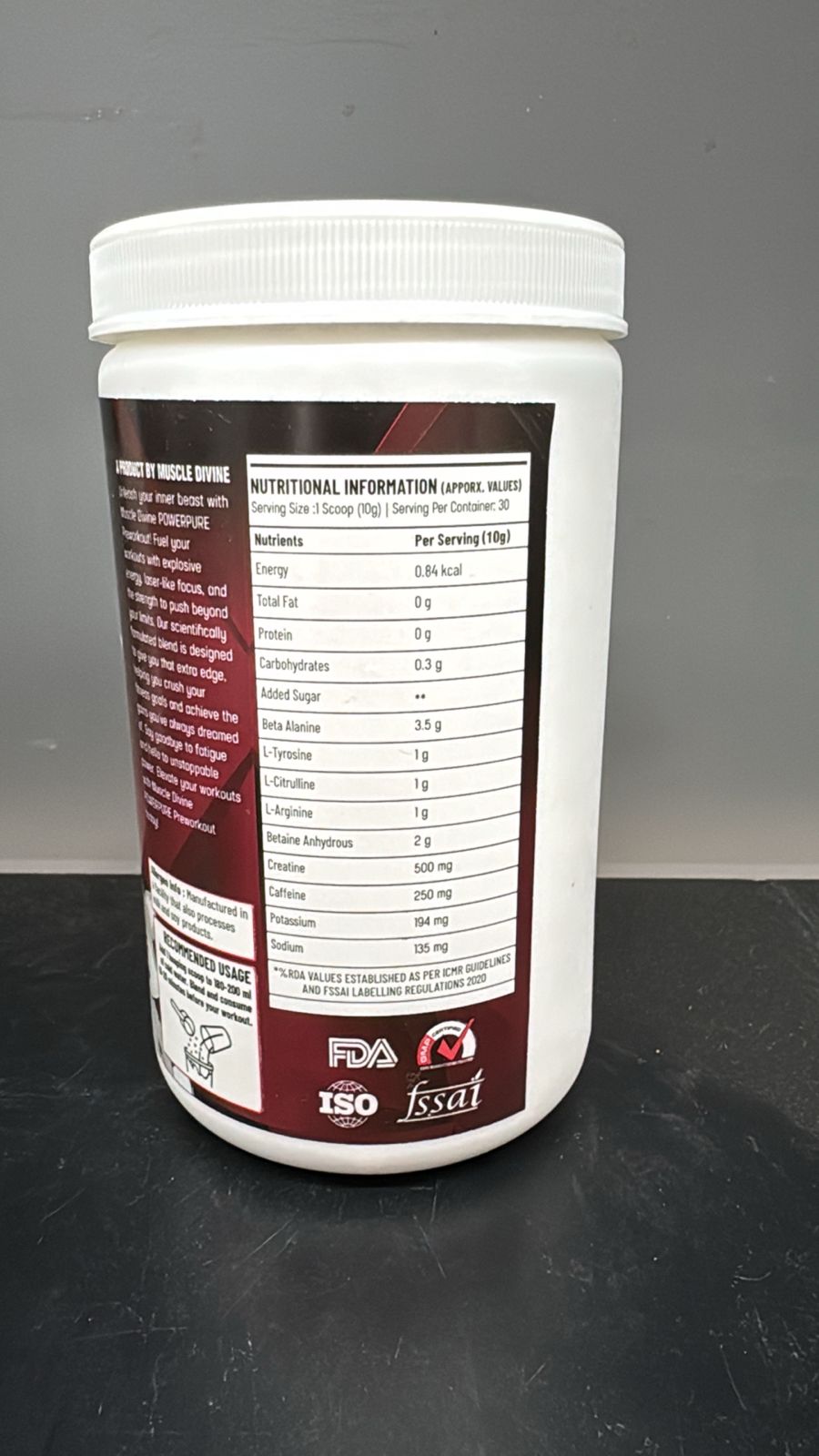 Muscle Divine PR4M Cola - 300g