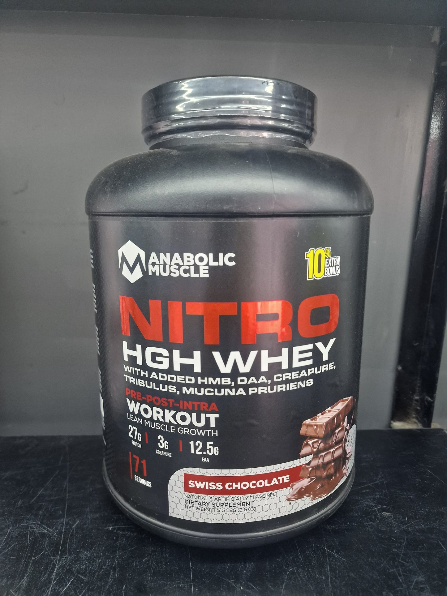 Hgh Whey Anabolic Muscle 2.5kg