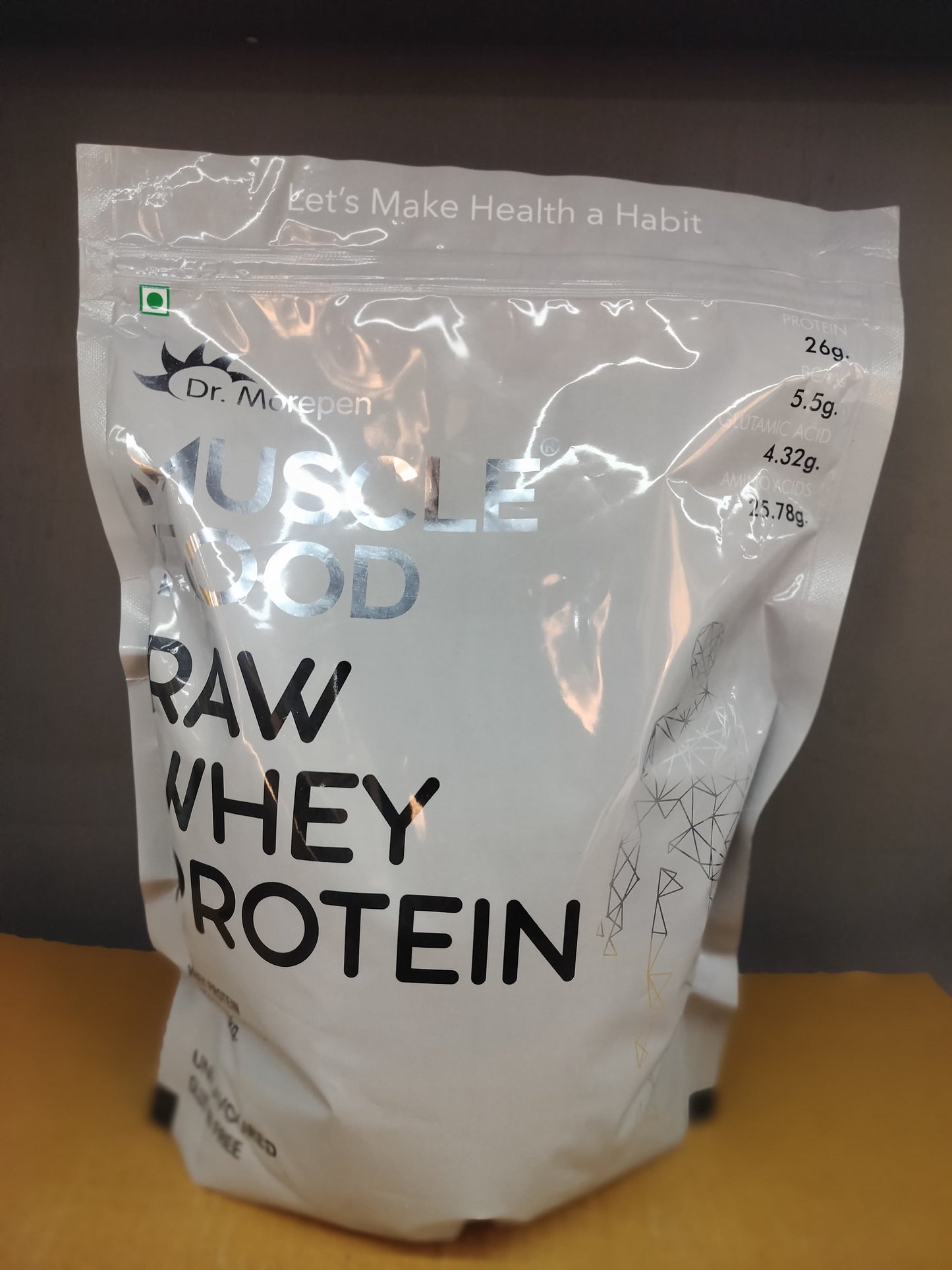 Raw Whey Protein Dr. Morepen 1Kg