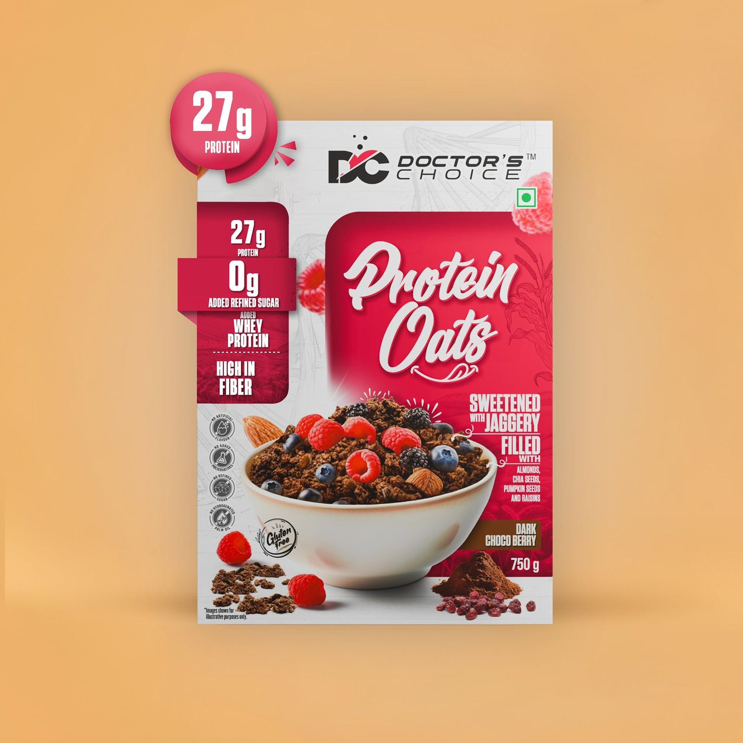 doctor choice protein oats