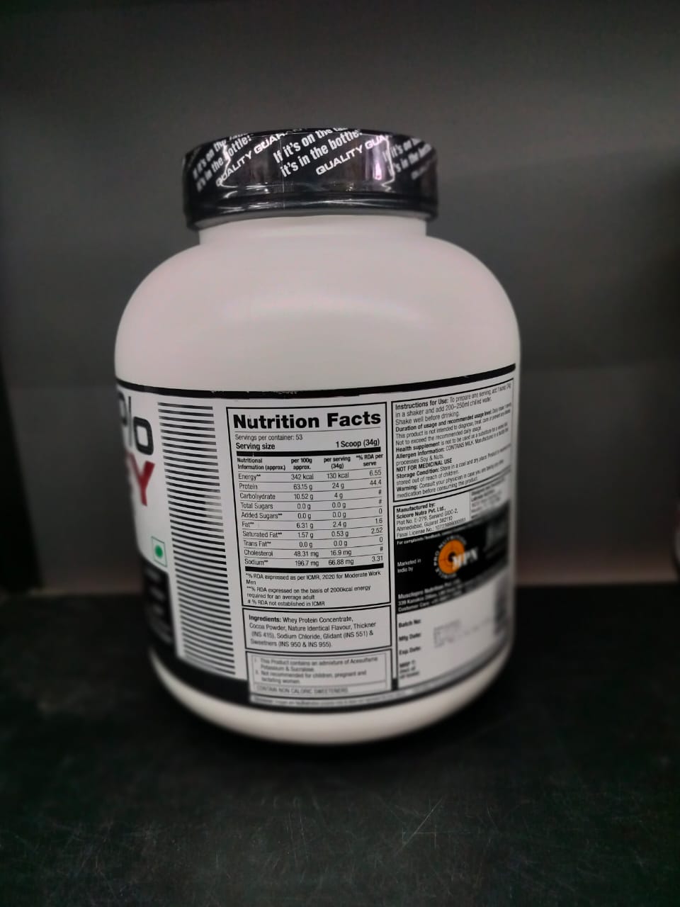 Labrada 100% Whey Protein 1.8kg
