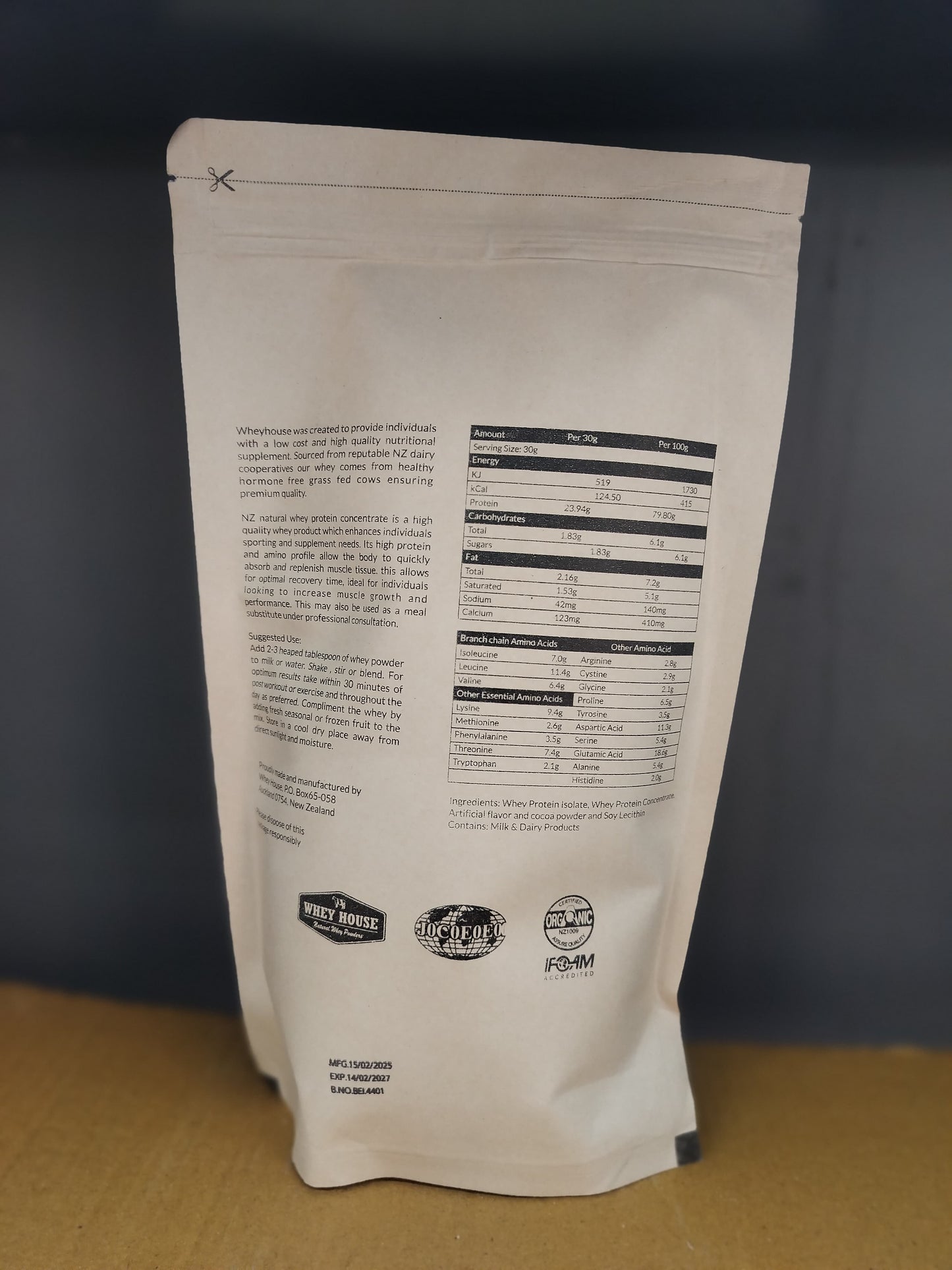 Wpi Whey House Protein 910Gm