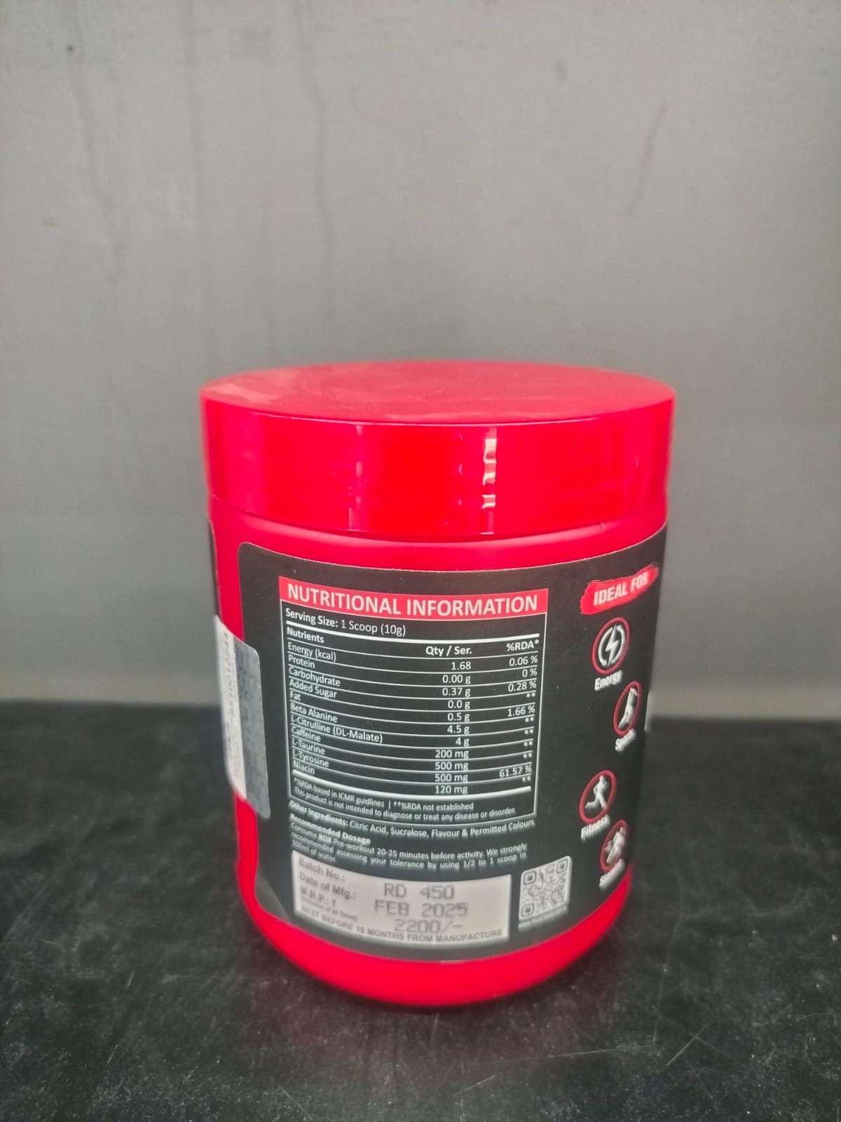 Rdx Prework Out 300Gm