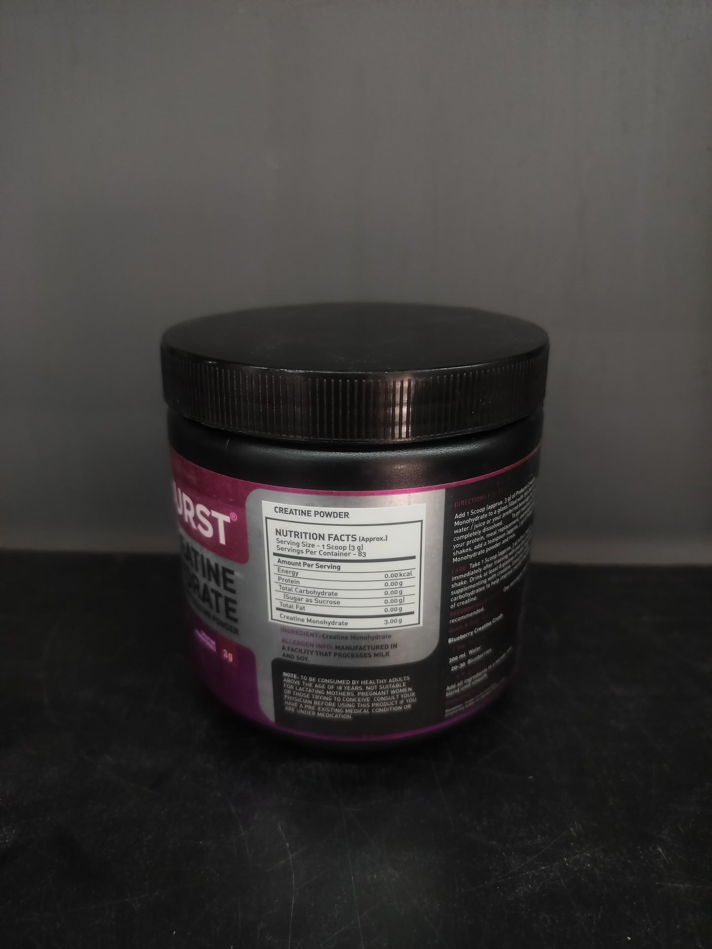 Proburst Creatine Monohydrate 250Gm