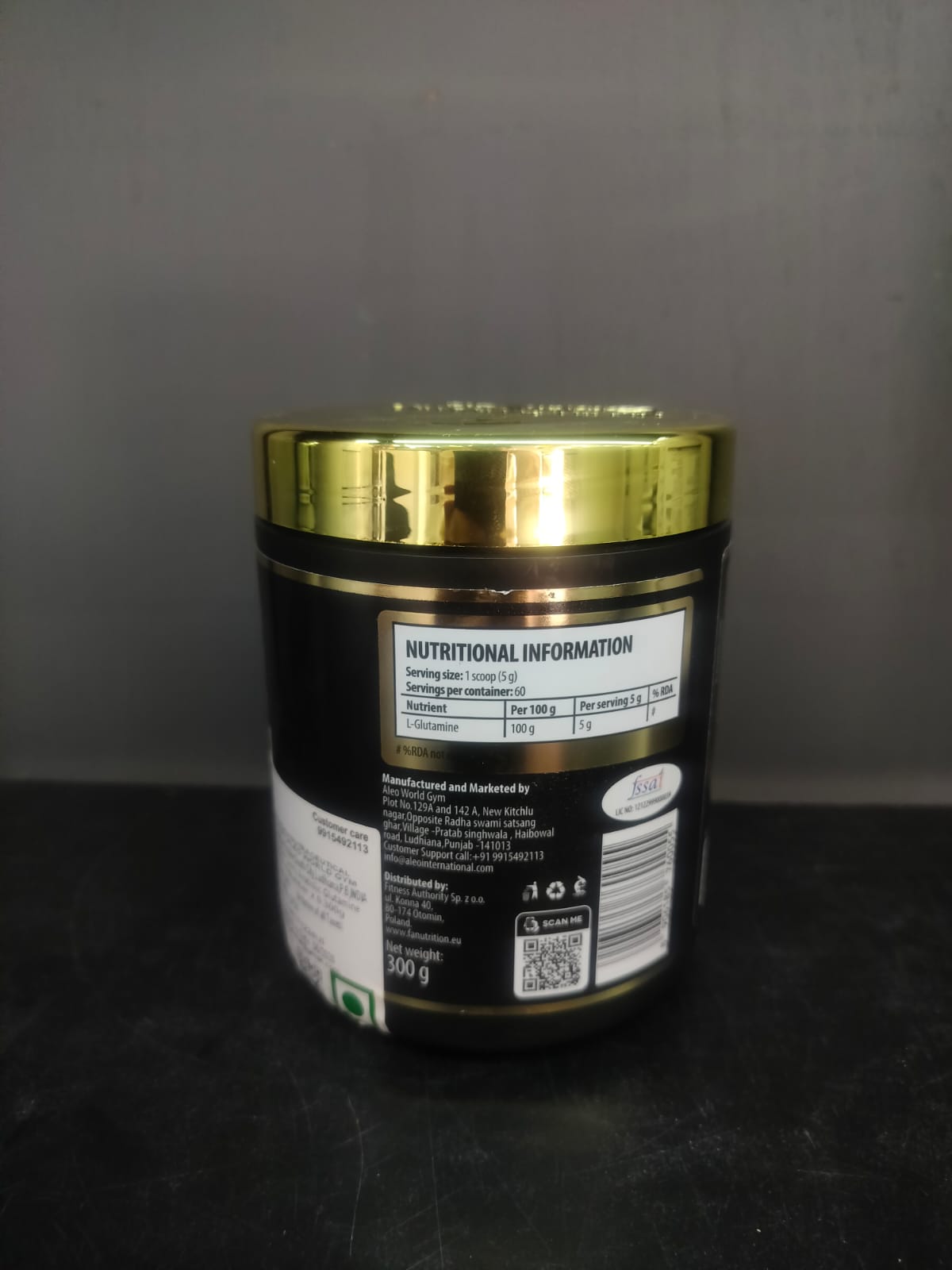 Kevin Levrone Anabolic Glutamine 300Gm