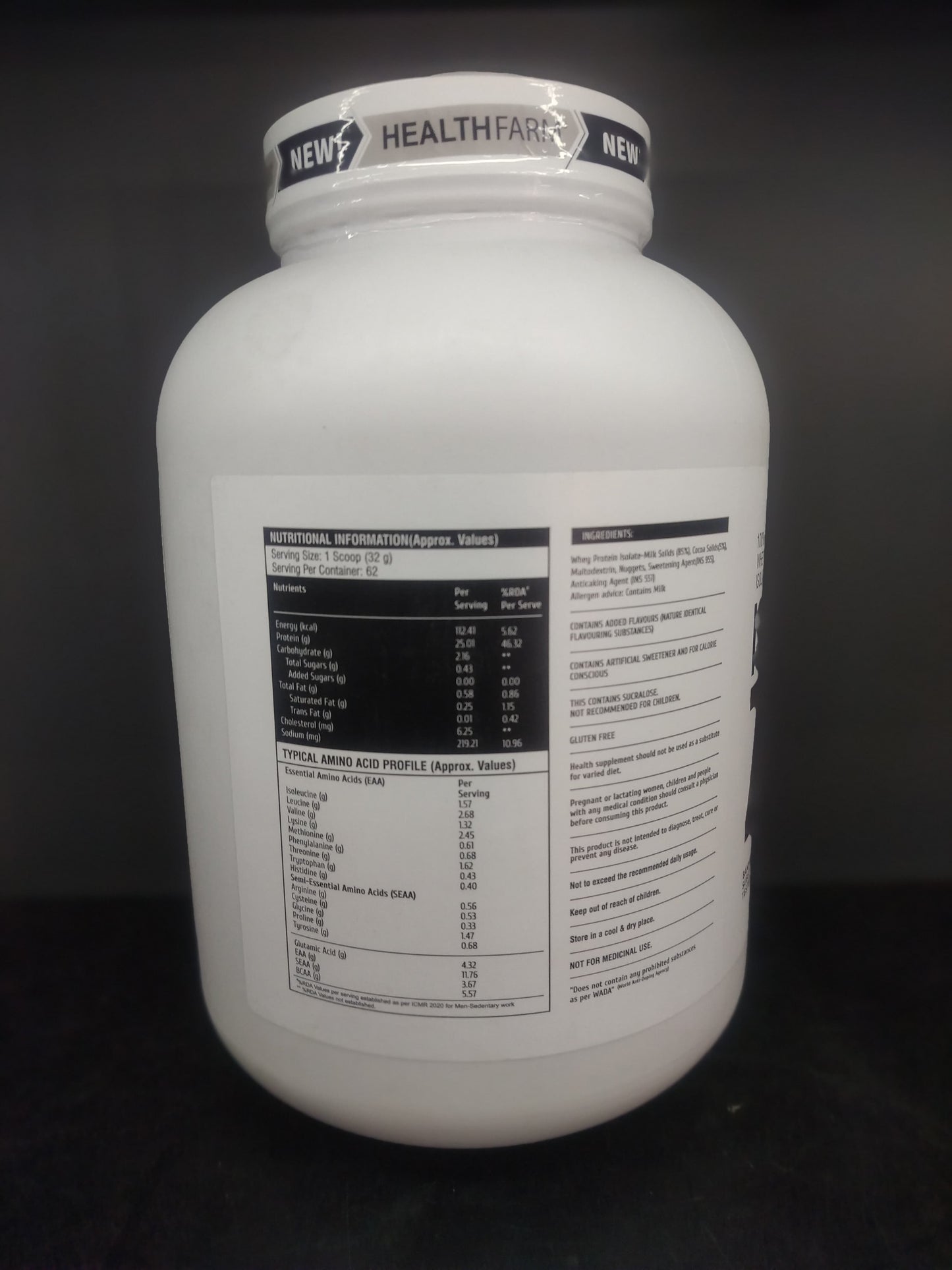 Healthfarm Isopure Zero