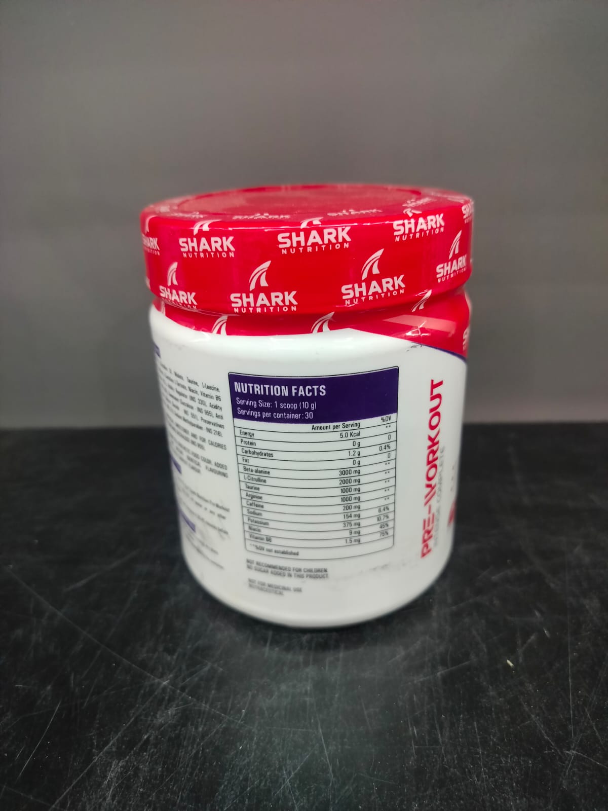 SHARK NUTRITION PRE 300GM
