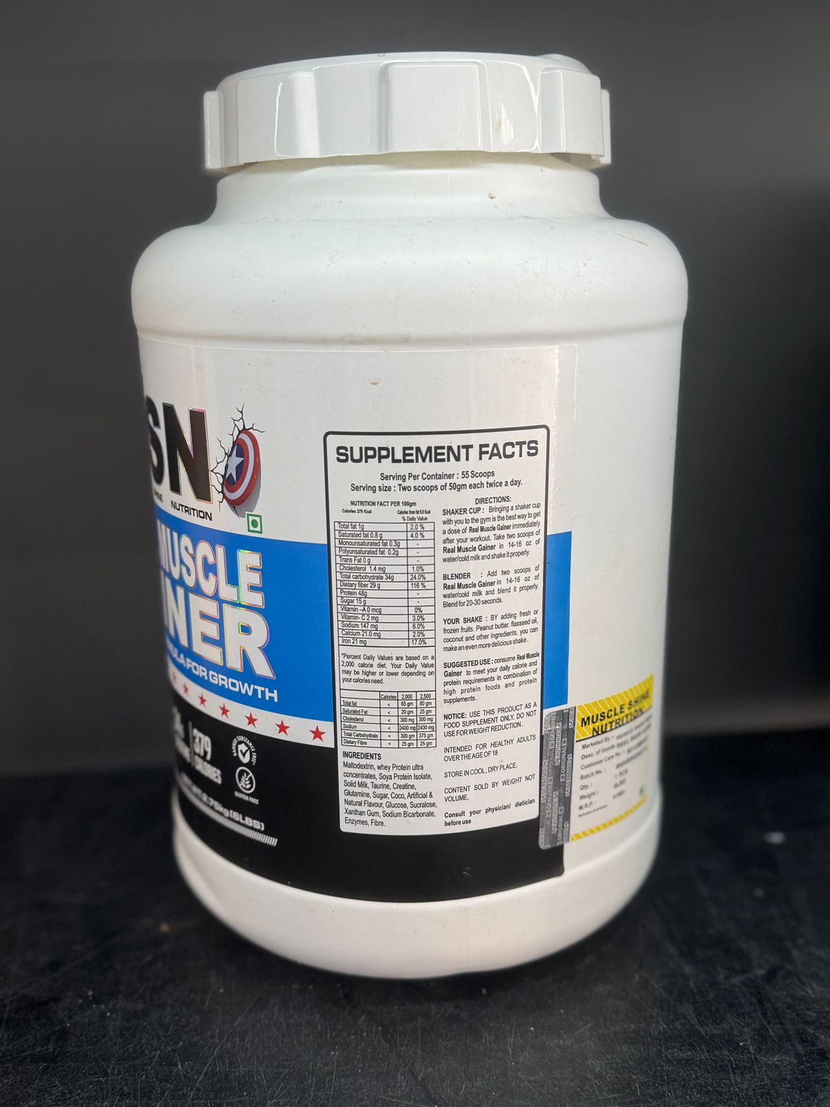 MSN GAINER 2.75KG