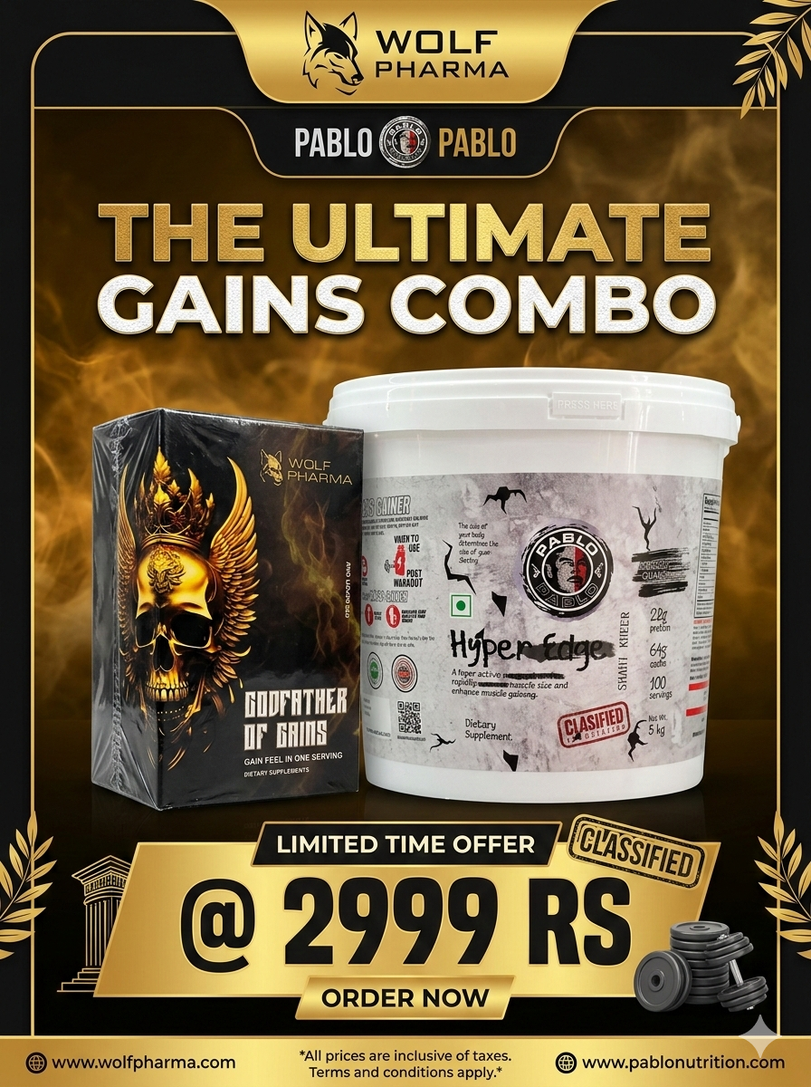 Hyper Edge Pablo Gainer + Godfather of Gains