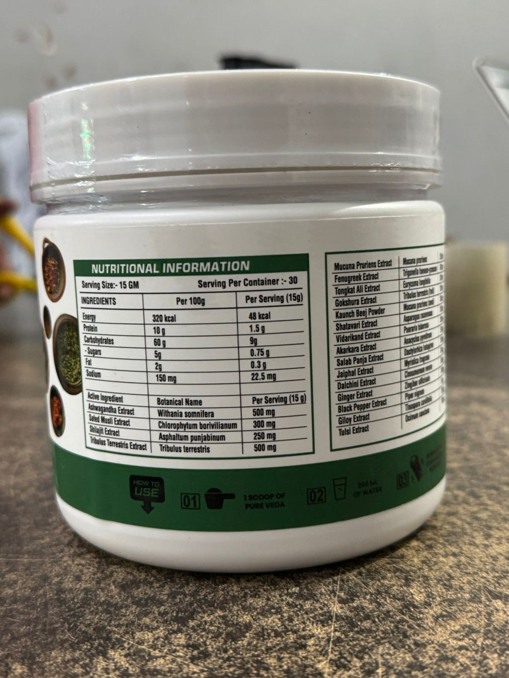 NEXT 30 Pure Veda – Natural Herbal Supplement