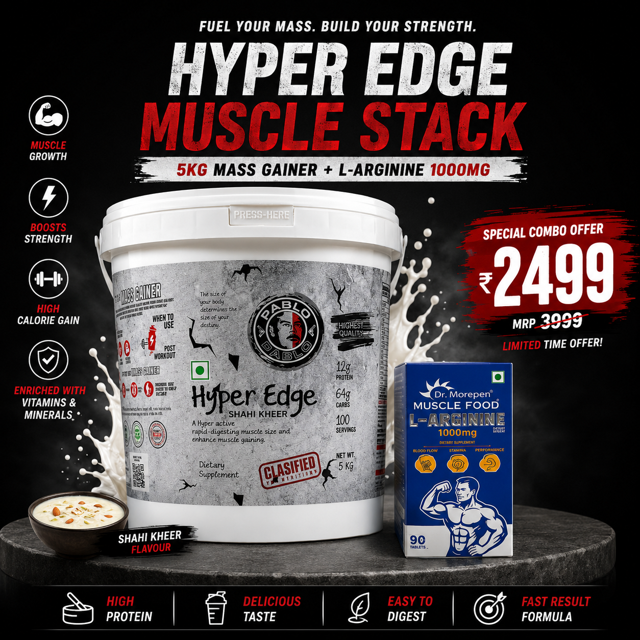 Hyper Edge Muscle Builder Combo