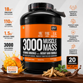 QNT 3000 Muscle Mass Weight Gainer - Alphonso Mango (3 kg)
