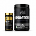 MuscleTech 100% Creatine 250g + GF-1 Gaining Tablets Combo