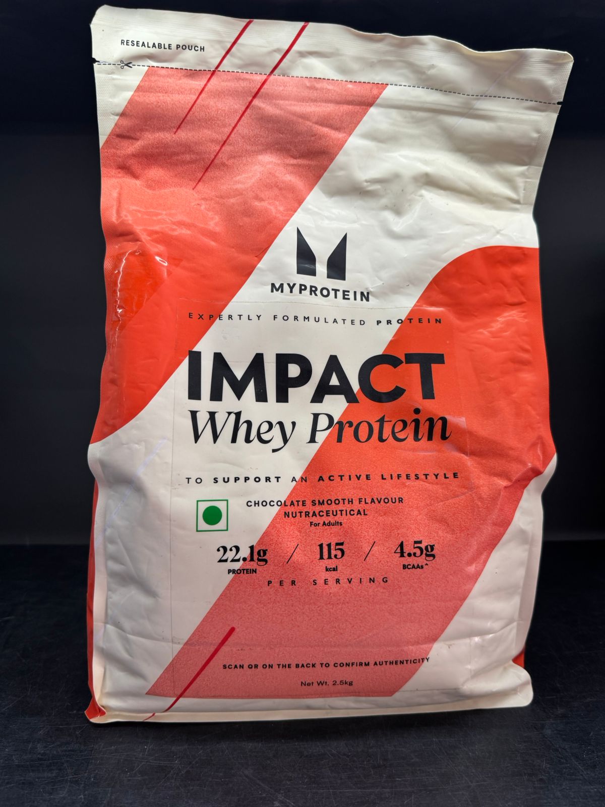 Myprotein Impact Whey Protein - Chocolate Smooth (2.5 kg)