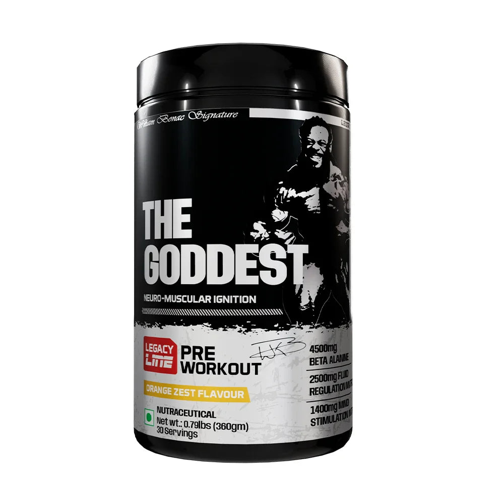 William Bonac Legacy Line: THE GODDEST – High-Stim Pre-Workout (30 Servings)