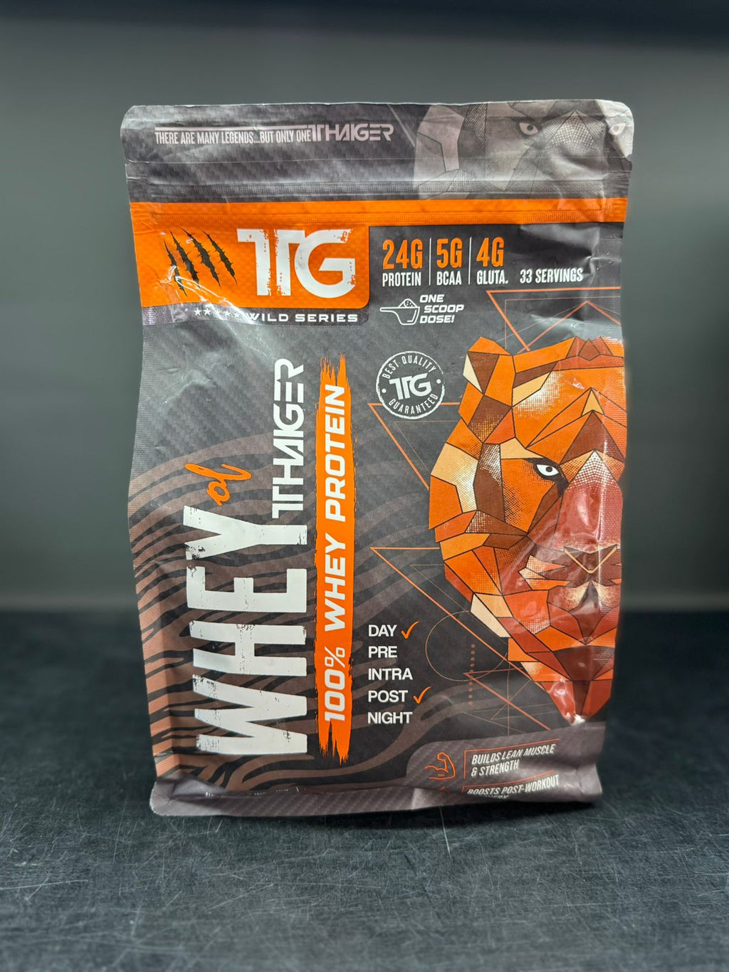 Thaiger Wild Series 100% Whey Protein - 24g Protein (33 Servings)