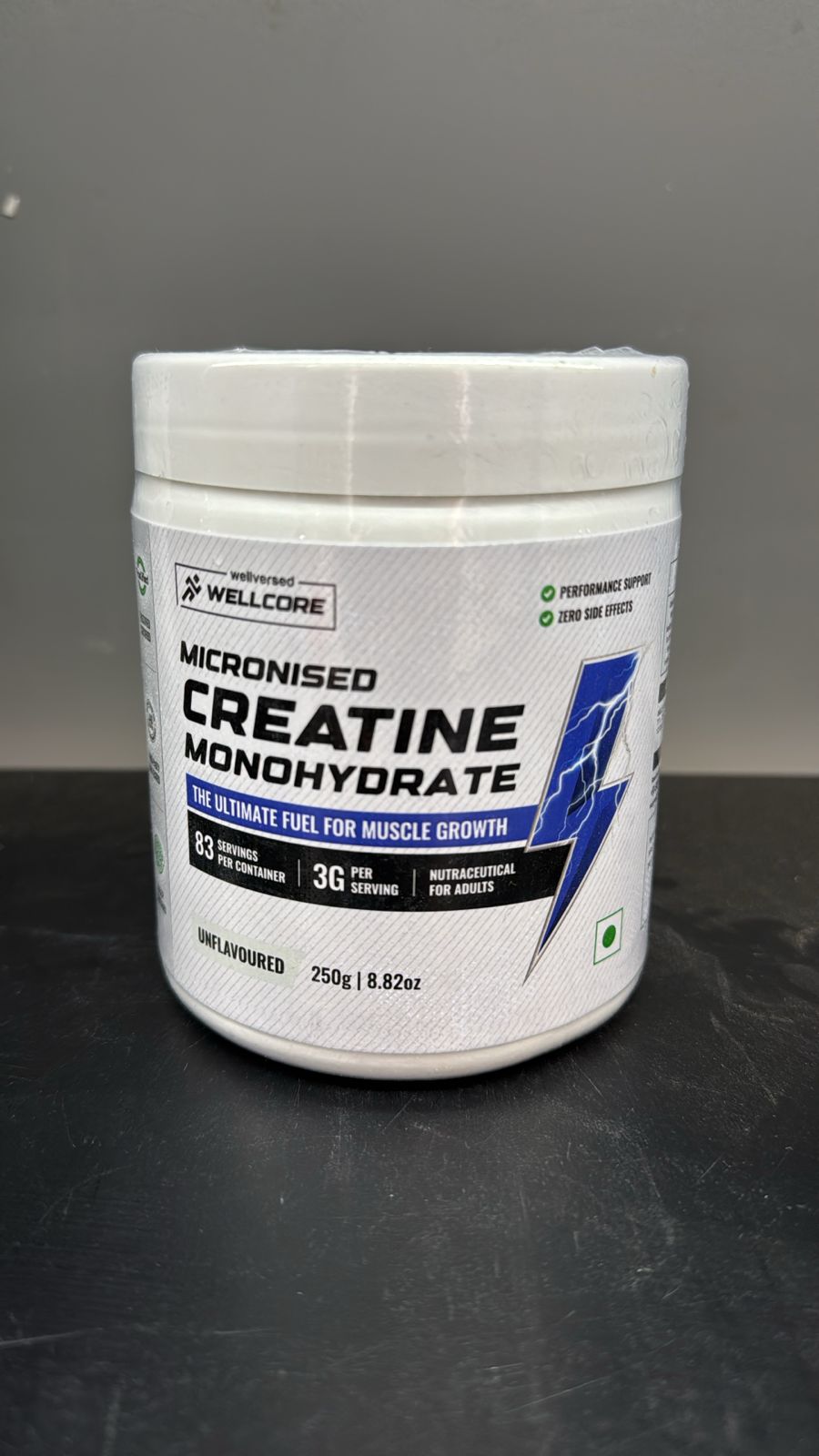 Wellcore Micronized Creatine Monohydrate - 250g