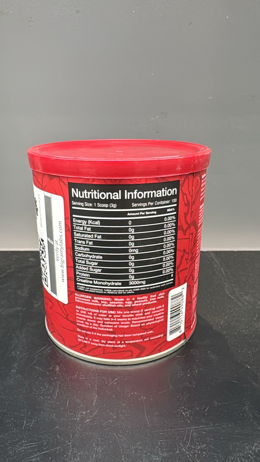 Big Ramy Labs RED REX Creatine - 300g