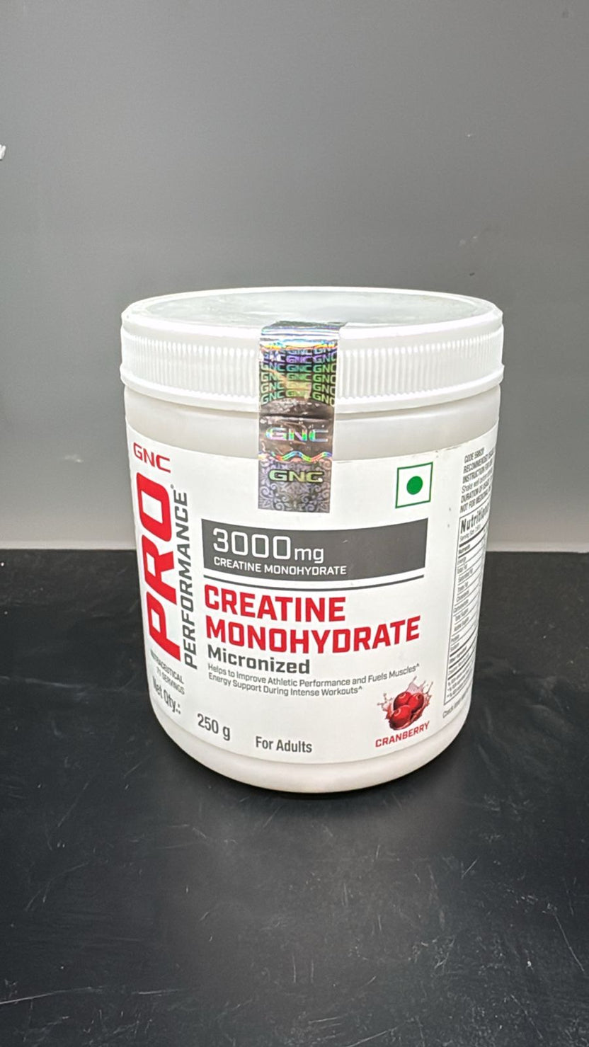 GNC Pro Performance Creatine Monohydrate - 250g – MD NUTRITION