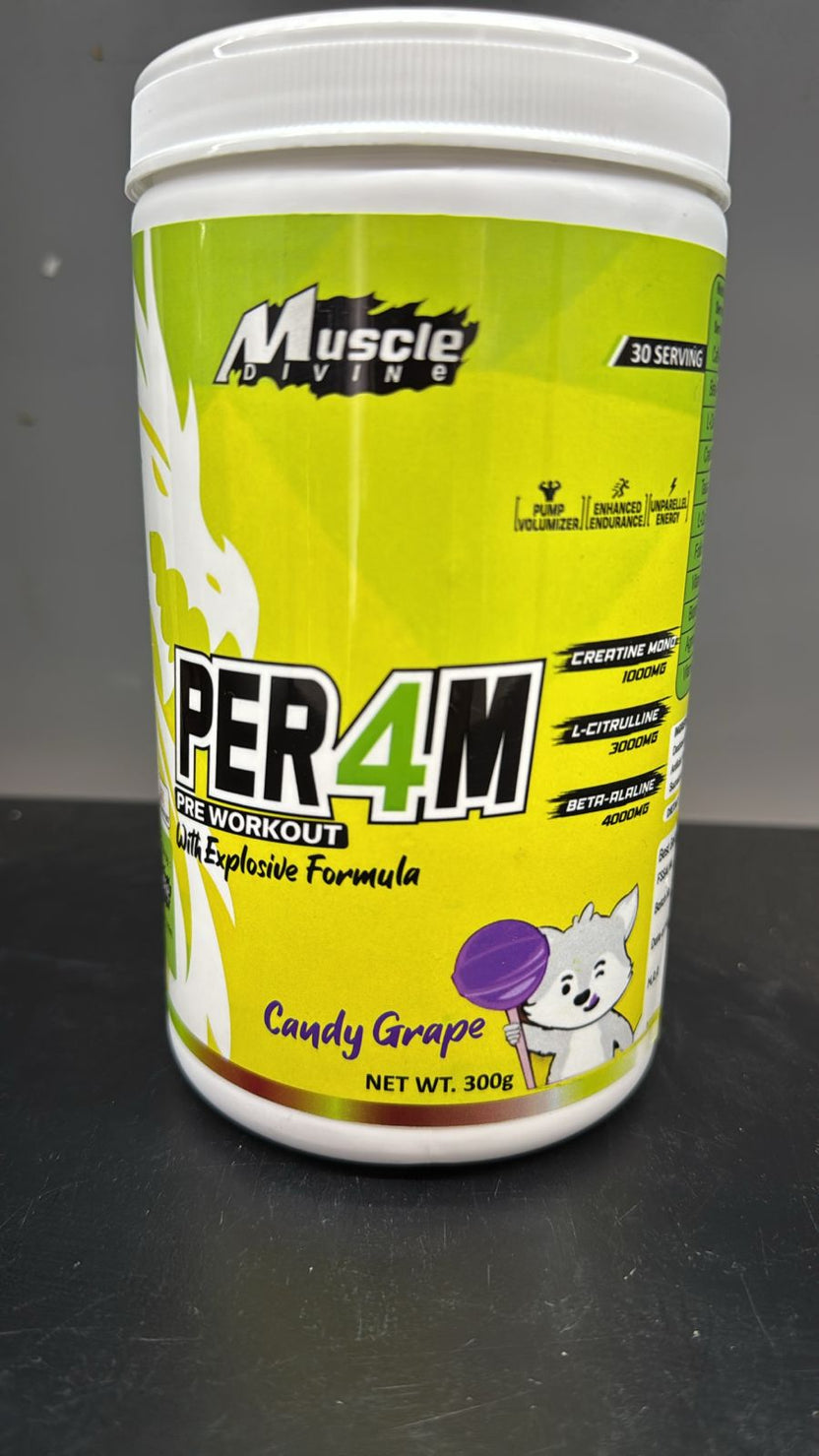 Muscle Divine Per4m Candy Grape - 300g – MD NUTRITION