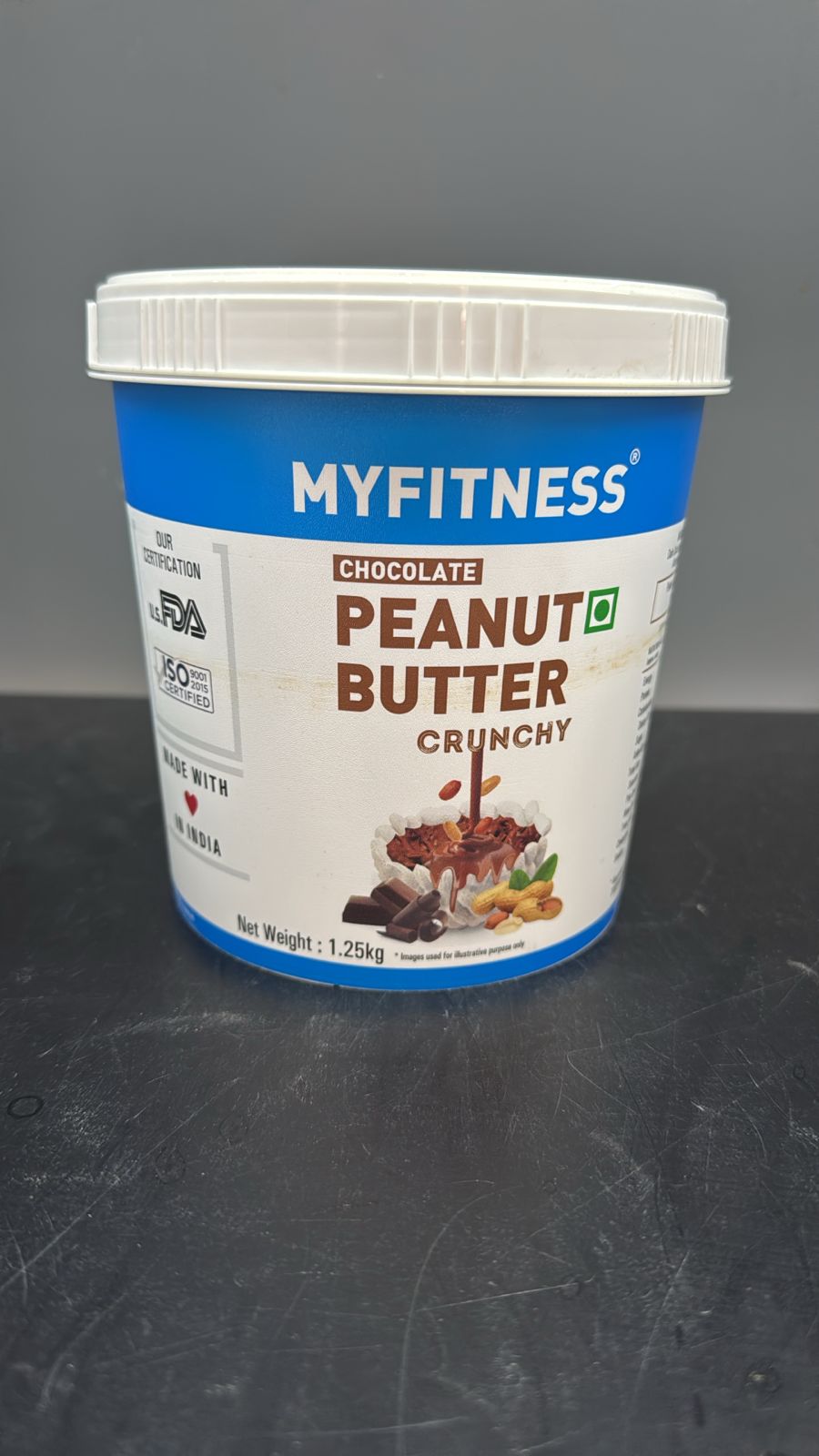 MyFitness Peanut Butter Crunchy - 1.25 kg