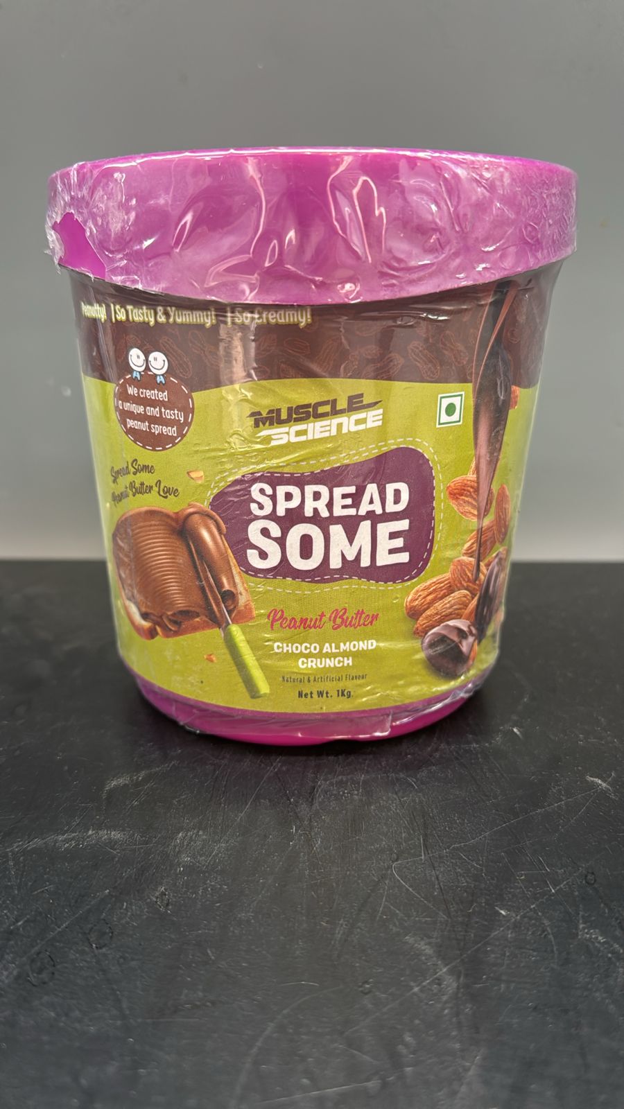 Muscle Science Spread Some Peanut Butter Choco Almond Crunch 1 kg