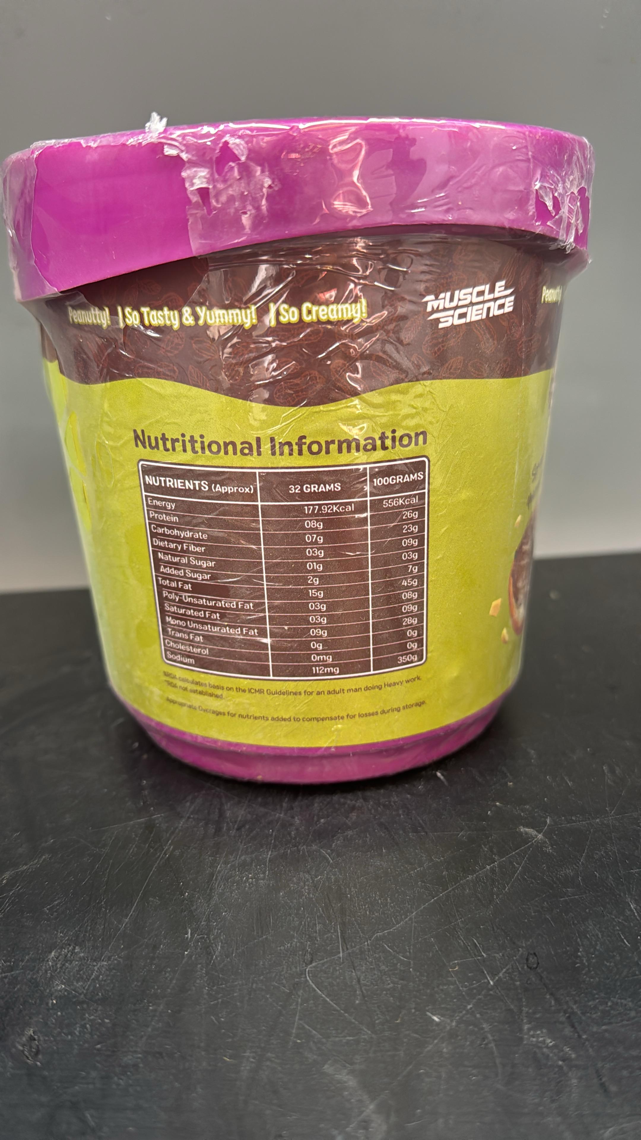 Muscle Science Spread Some Peanut Butter Choco Almond Crunch 1 kg