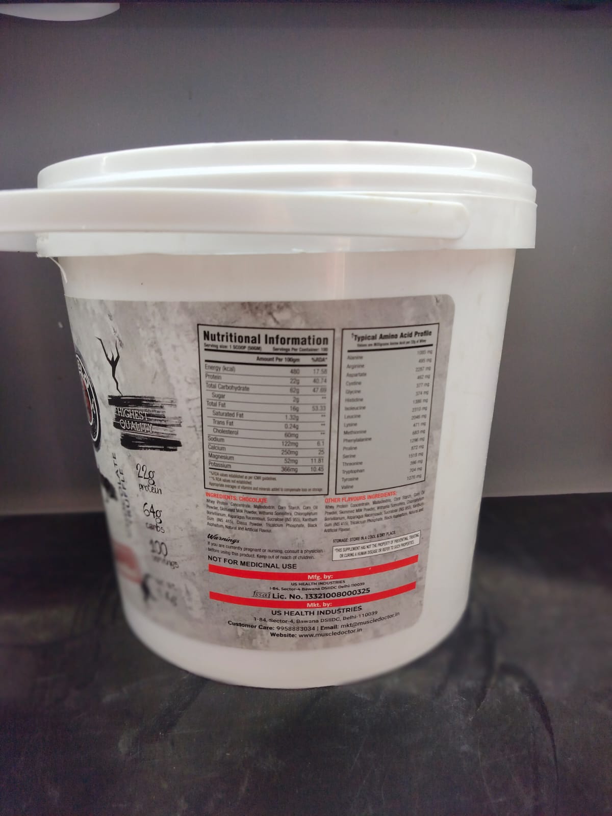 Pablo Mass Gainer 5kg Bkt