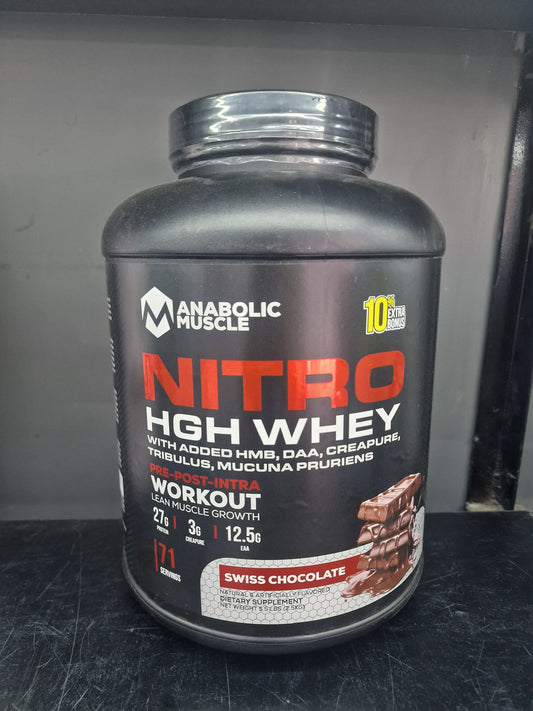 Hgh Whey Anabolic Muscle 2.5kg