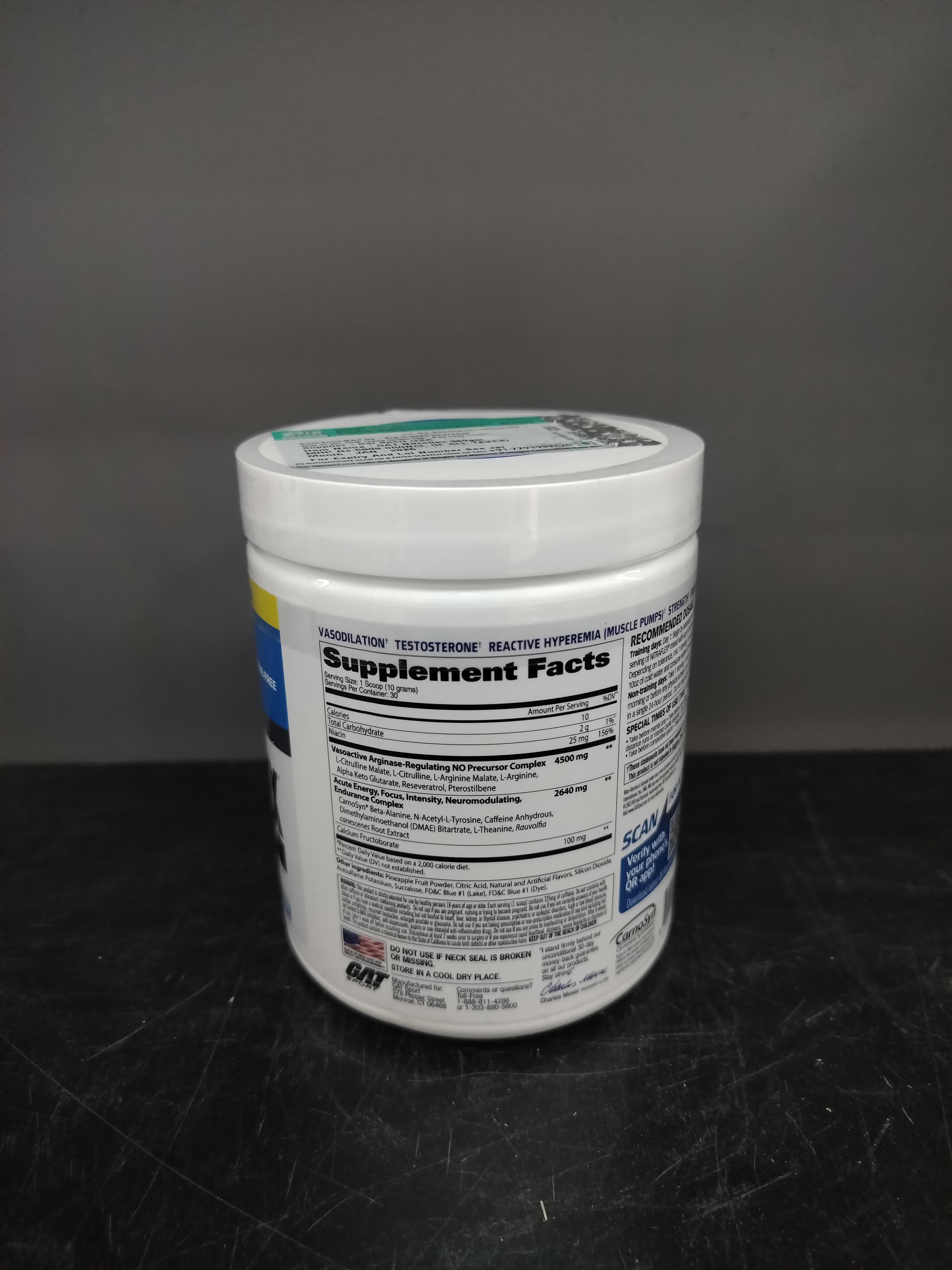 GAT NITRAFLEX PREWORKOUT 300GM
