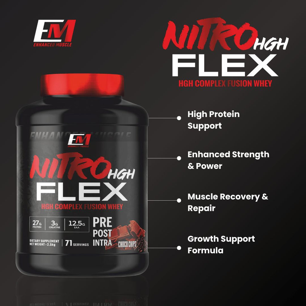 NITRO HGH FLEX WHEY PROTEIN 2.5KG
