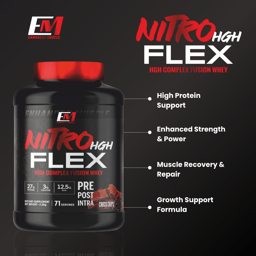 NITRO HGH FLEX WHEY PROTEIN 2.5KG