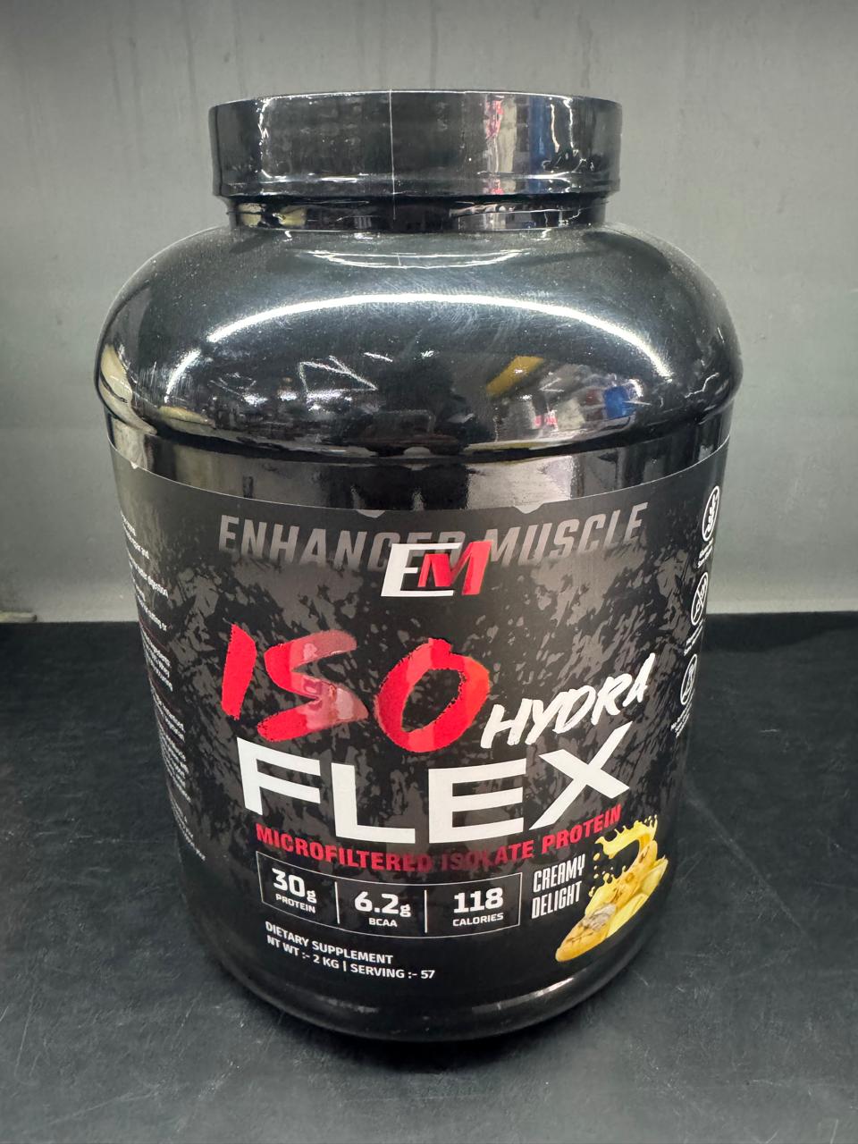 Enhanced Muscle ISO Hydra Flex – Microfiltered Isolate Protein (2kg)