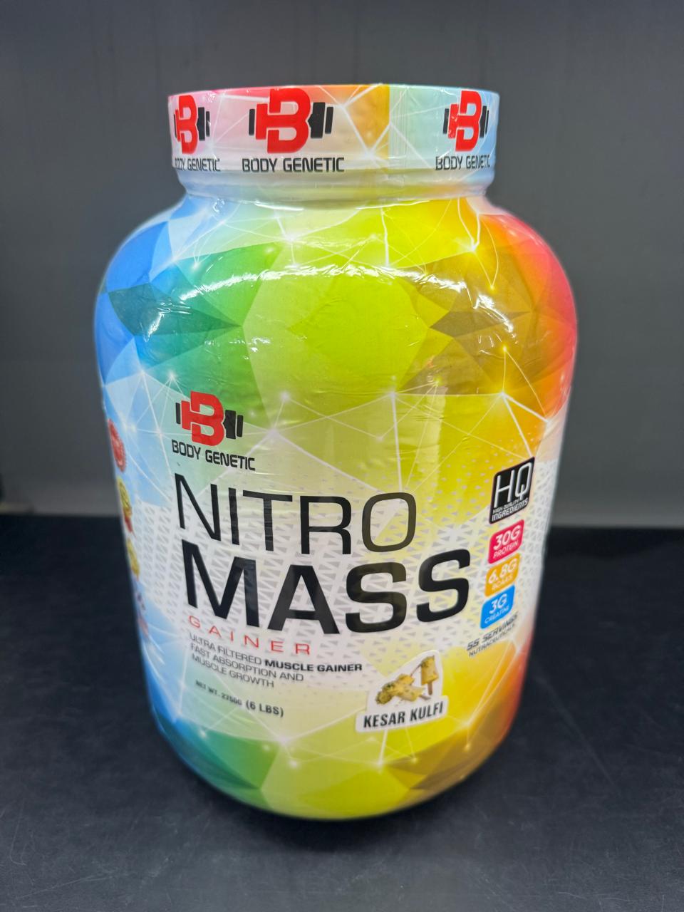 Body Genetic Nitro Mass Gainer - Ultra Filtered Muscle Gainer (2.75Kg)