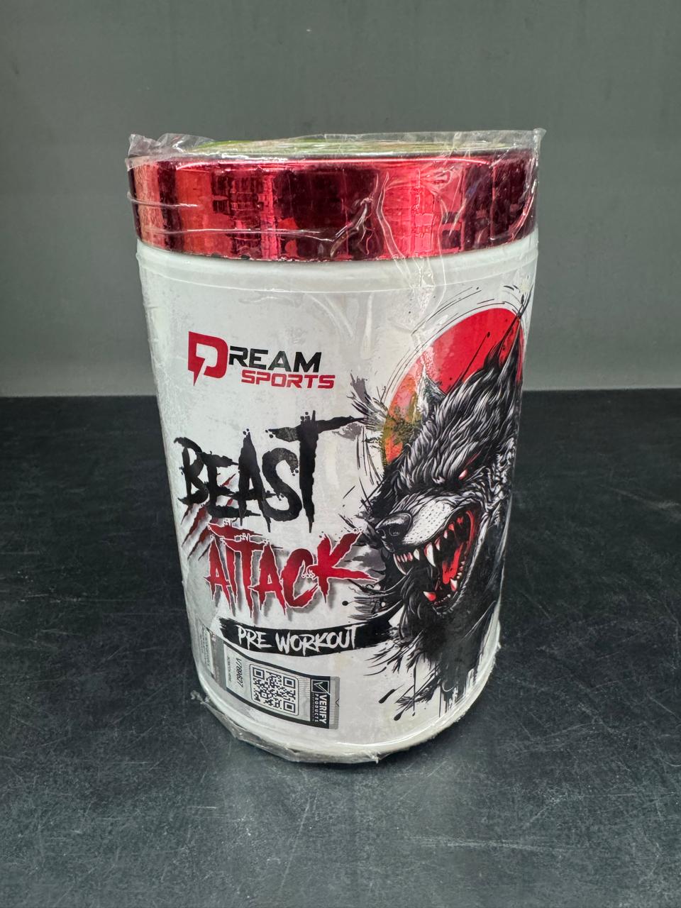 Dream Sports Beast Attack Pre-Workout Flavor: Mixed Berry