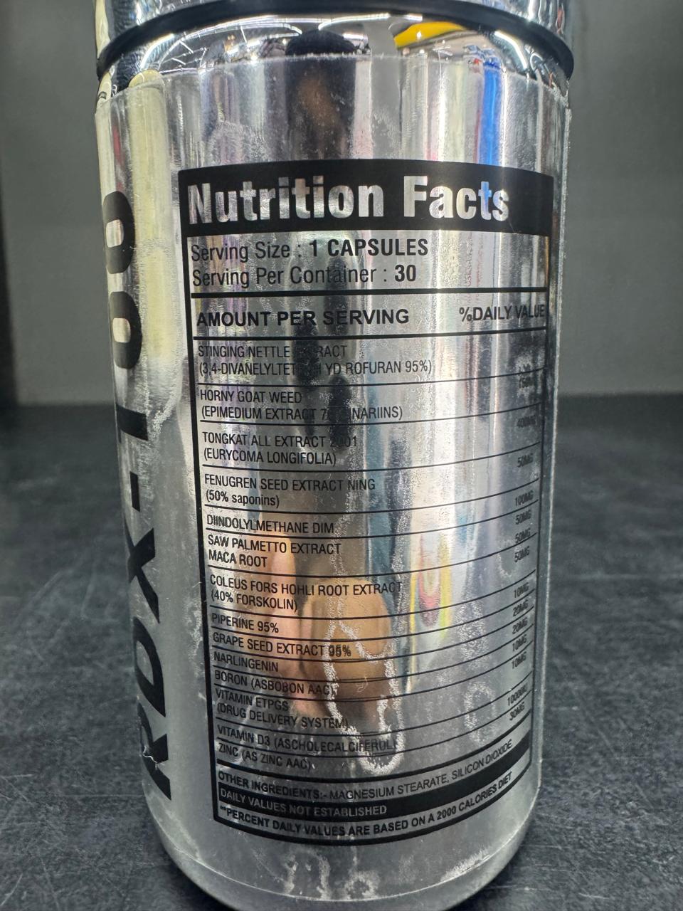 M Drive Boost Healthy Testosterone - 30 Capsules