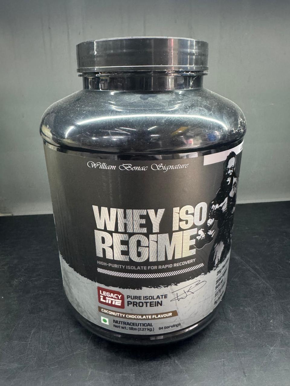 Legacy Line Whey ISO Regime – High-Purity Whey Protein Isolate (2.27kg / 5 lbs)