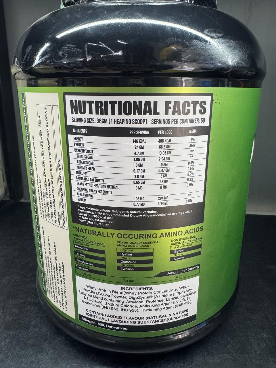 Run Ripped Up Nutrition Muscle Whey – Premium Whey Protein Blend with DigeZyme® (Chocolate Milk Shake Flavor)