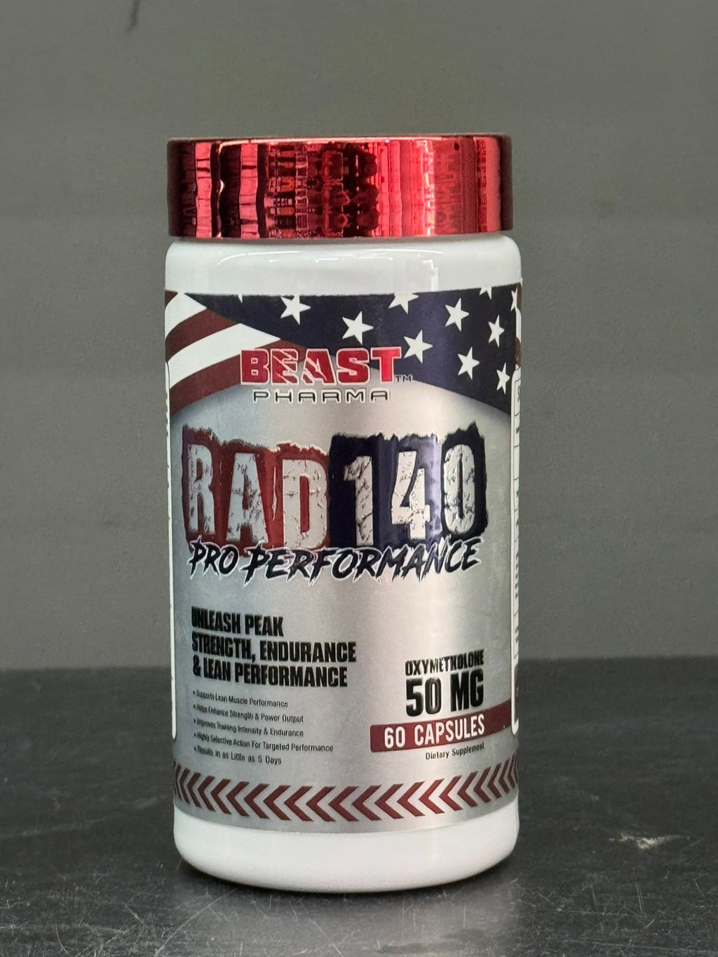 Beast Pharma RAD 140 Pro Performance – Unleash Peak Strength & Endurance (60 Capsules)