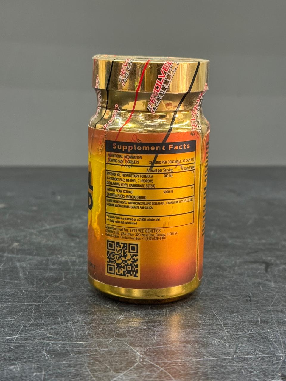 Evolved Genetics Myodrol Gold - Ultra Potent Physique Hardener Catalyst - 30 Caplets - Gain