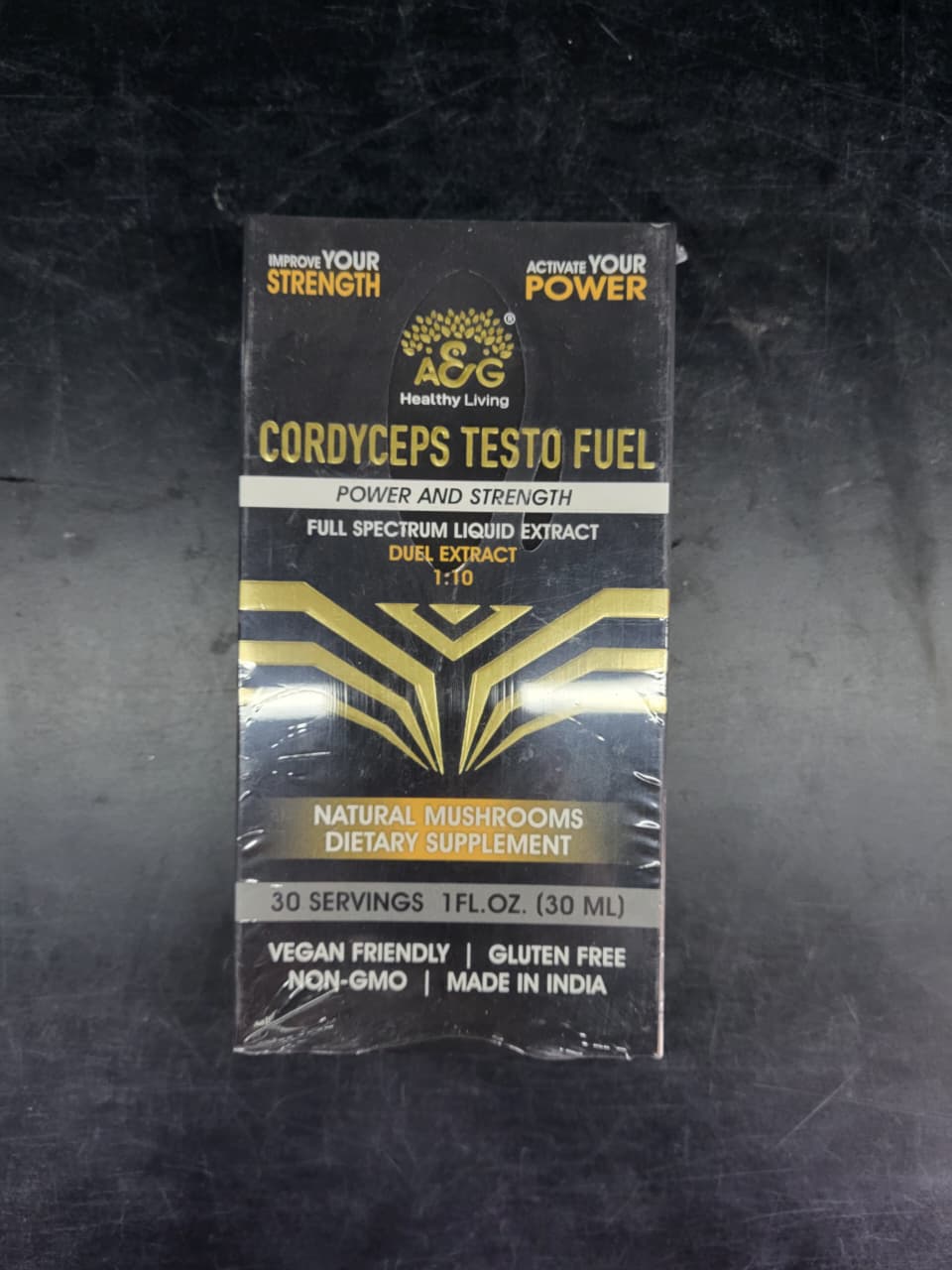 A&G Healthy Living | CORDYCEPS TESTO FUEL – Full Spectrum Liquid Extract (30ml)