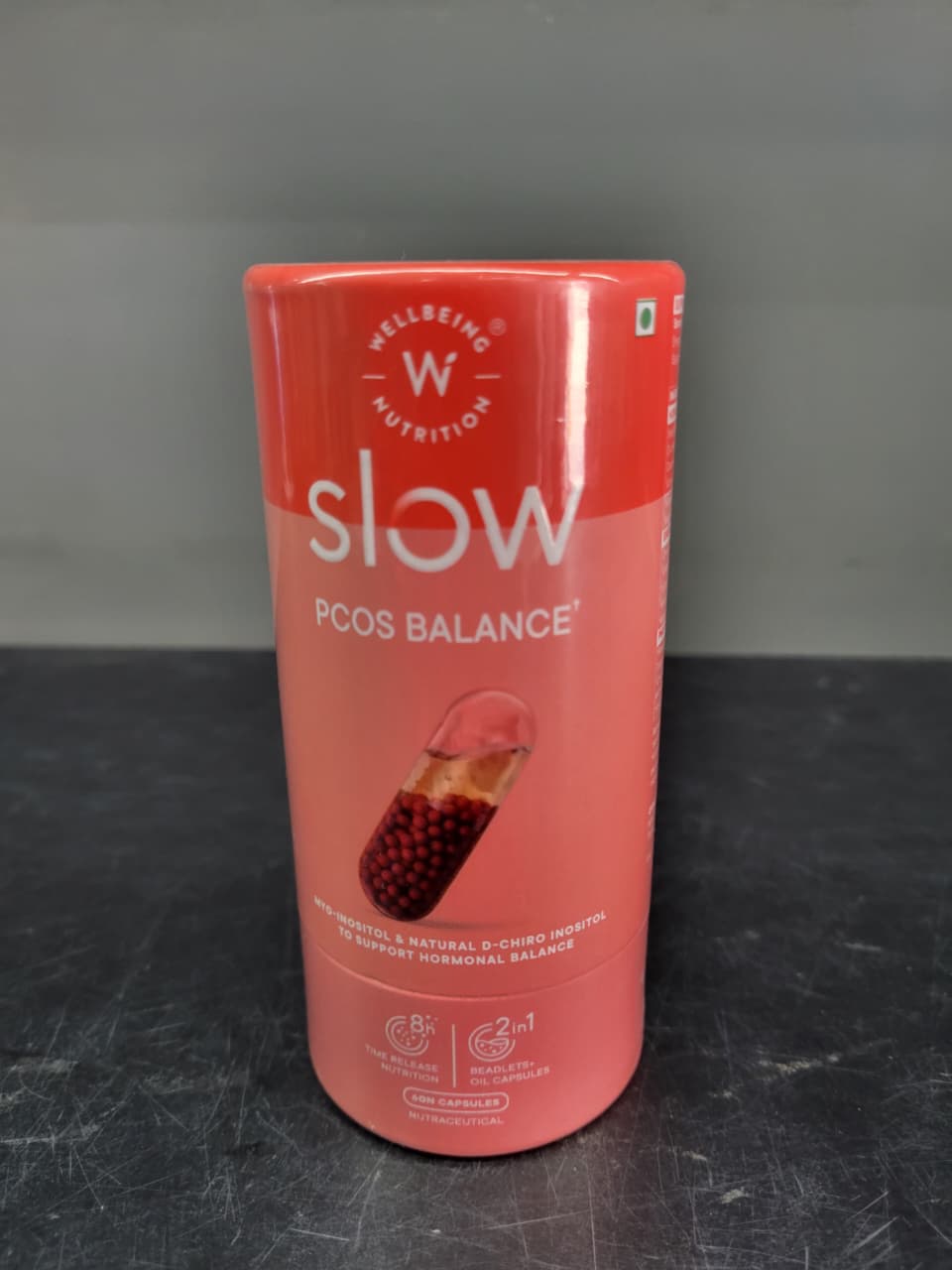 Wellbeing Nutrition | SLOW PCOS BALANCE™ – Hormonal & Reproductive Support (60 Capsules)