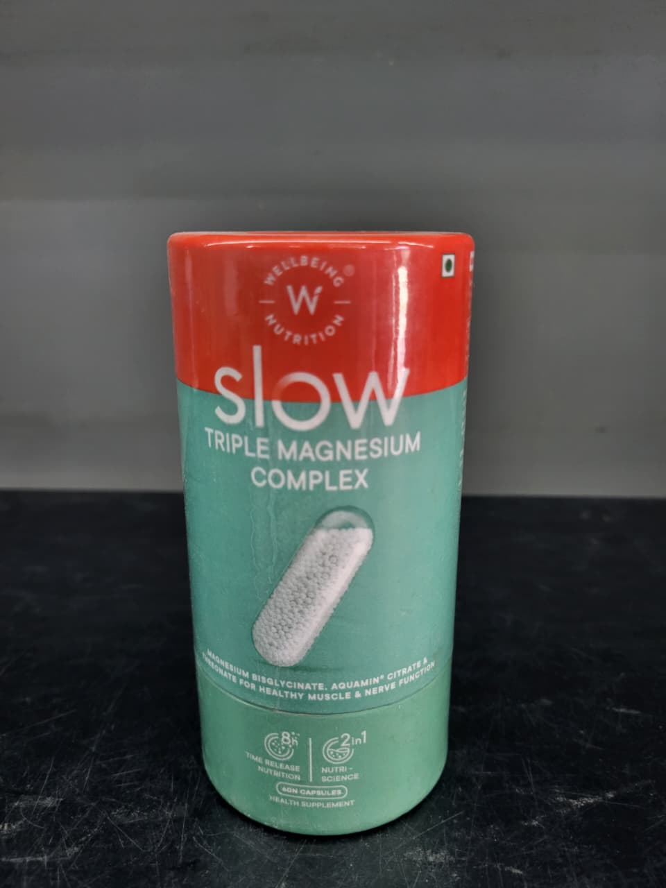 Wellbeing Nutrition | SLOW TRIPLE MAGNESIUM COMPLEX™ – Muscle & Nerve Function (60 Capsules)
