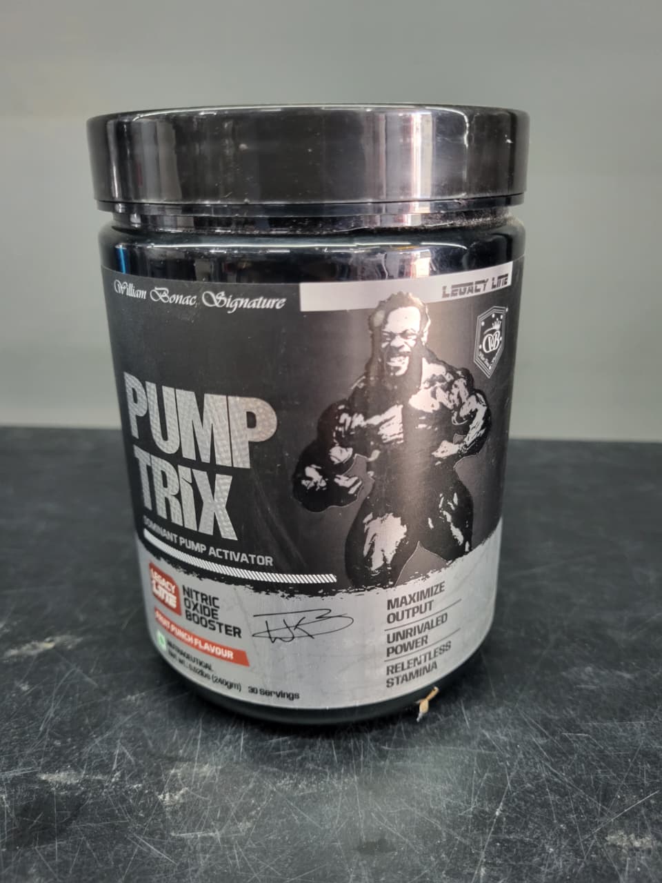 William Bonac Signature | PUMP TRIX – Dominant Pump Activator (Fruit Punch)