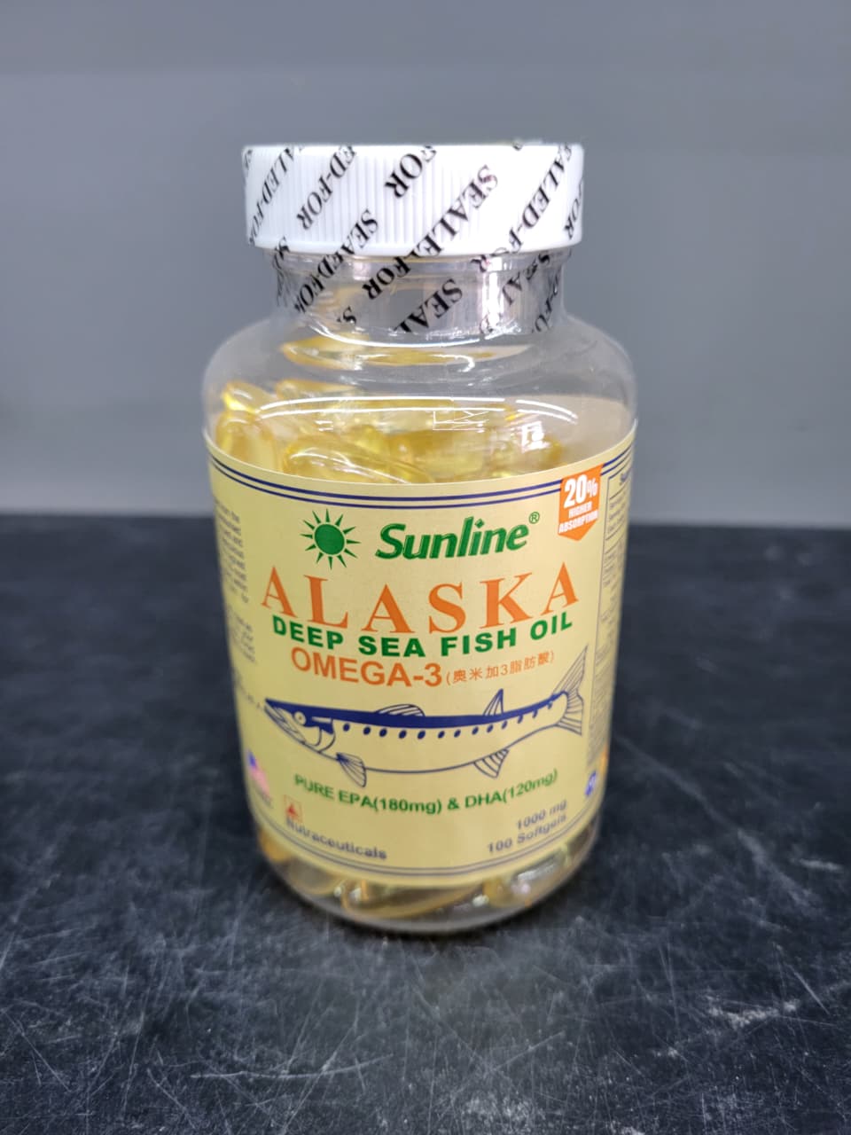 Sunline Alaska Deep Sea Fish Oil Omega-3 (1000mg)