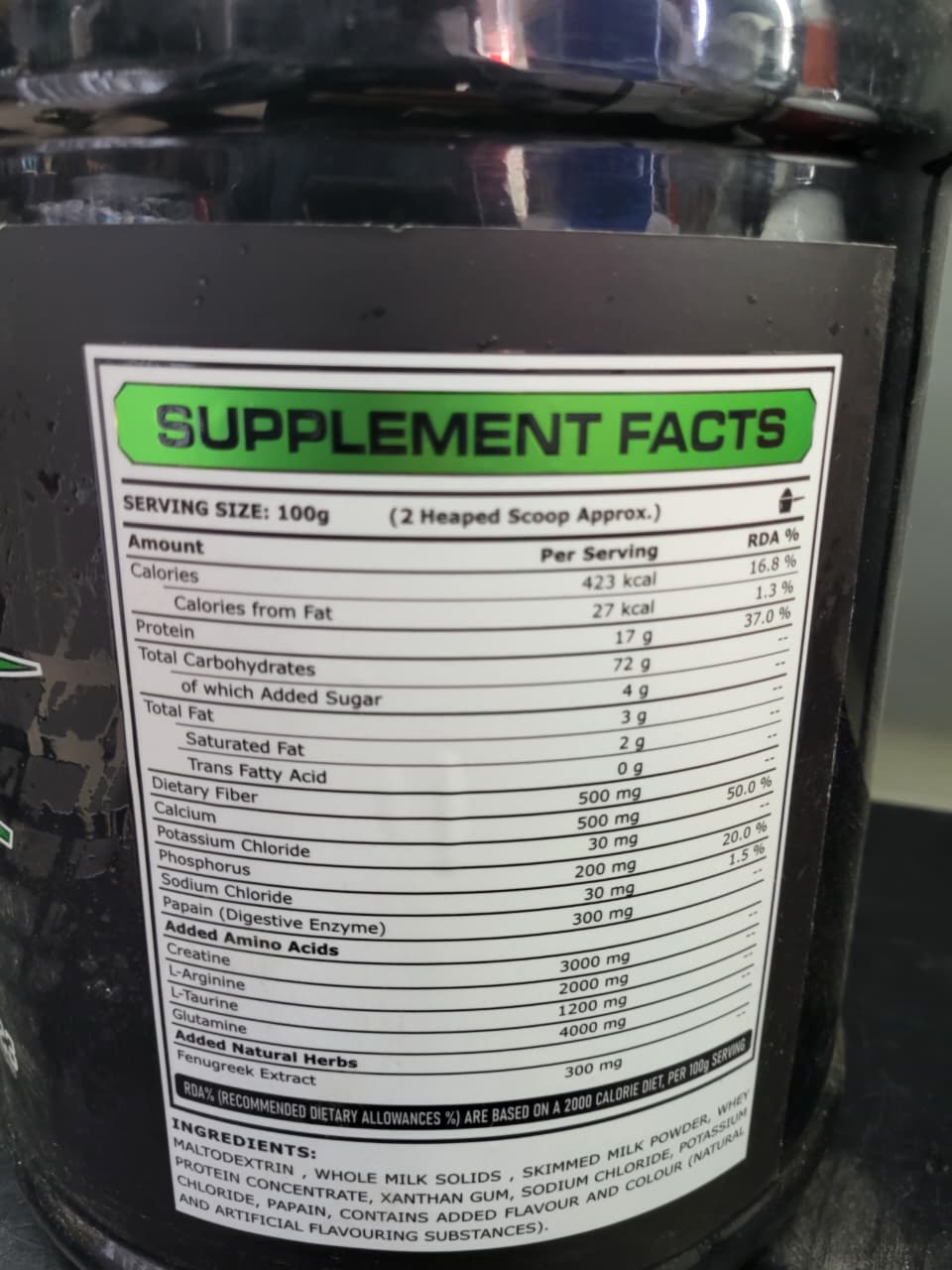 Nutrition Choice Venom Gainer | High-Performance Muscle Builder