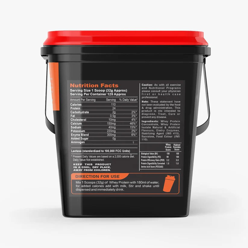 Maxx Whey Protein Bucket 4Kg