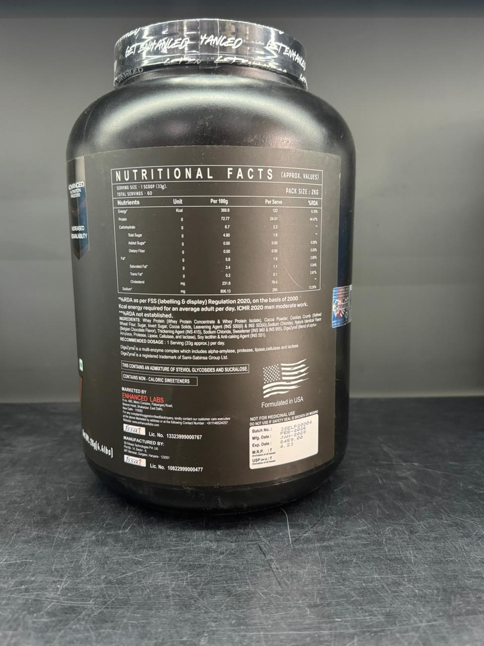 Enhanced Premium Whey