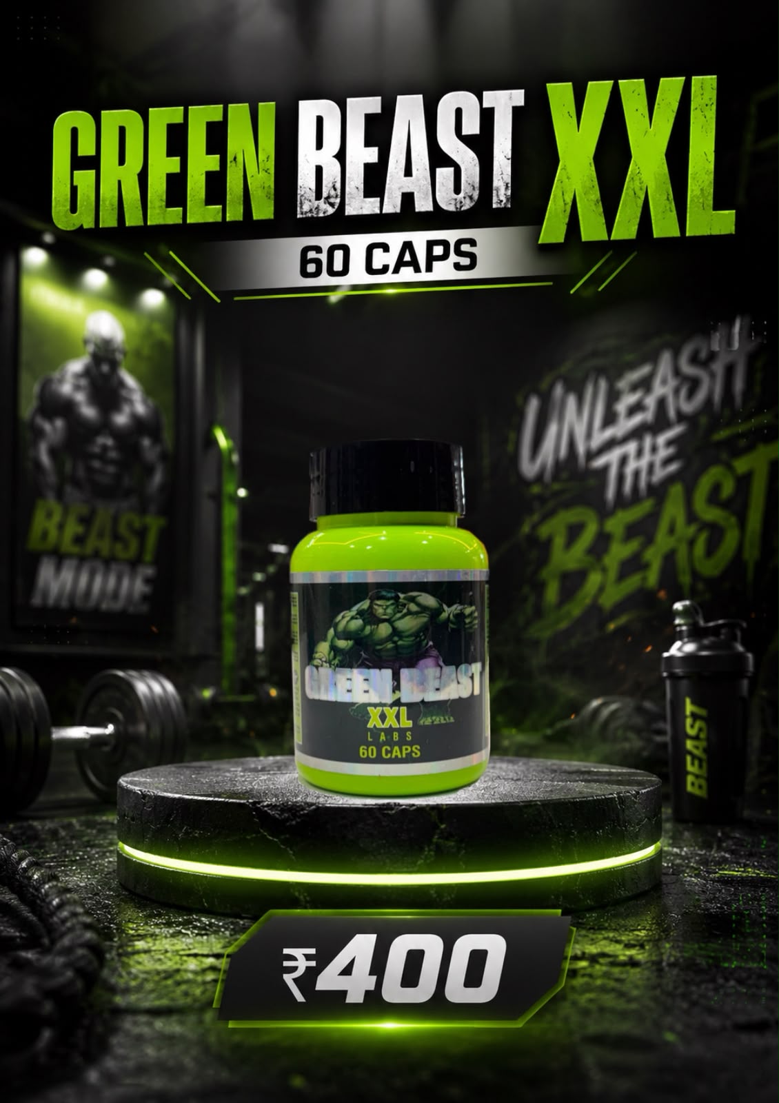 Green Beast Gaining Tablet
